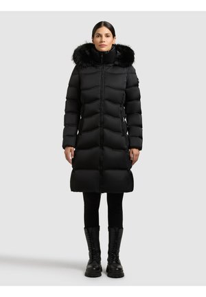 khujo AKKIE - Wintermantel - black