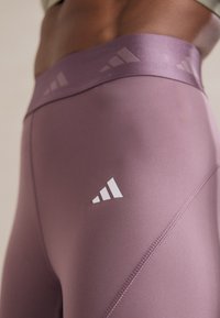 adidas Performance Tajice - shadow fig/white