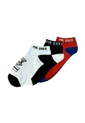 3 PACK - Strømper - black white red