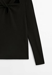 Massimo Dutti Strickpullover - black
