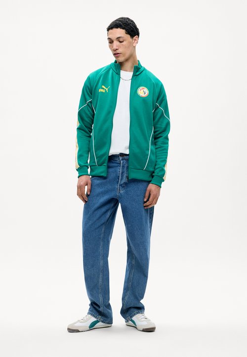 PUMA SENEGAL FSF KING ANTHEM JACKET - National team wear - wild green/yellow — photo 2