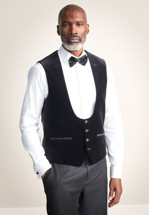 Next, REGULAR FIT - SIGNATURE PONTOGLIO ITALIAN - Gilet de costume - black