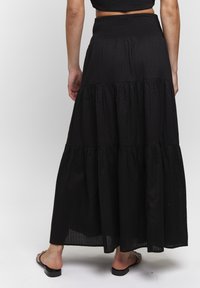South Beach SHIRRED WAIST - Gonna lunga - black