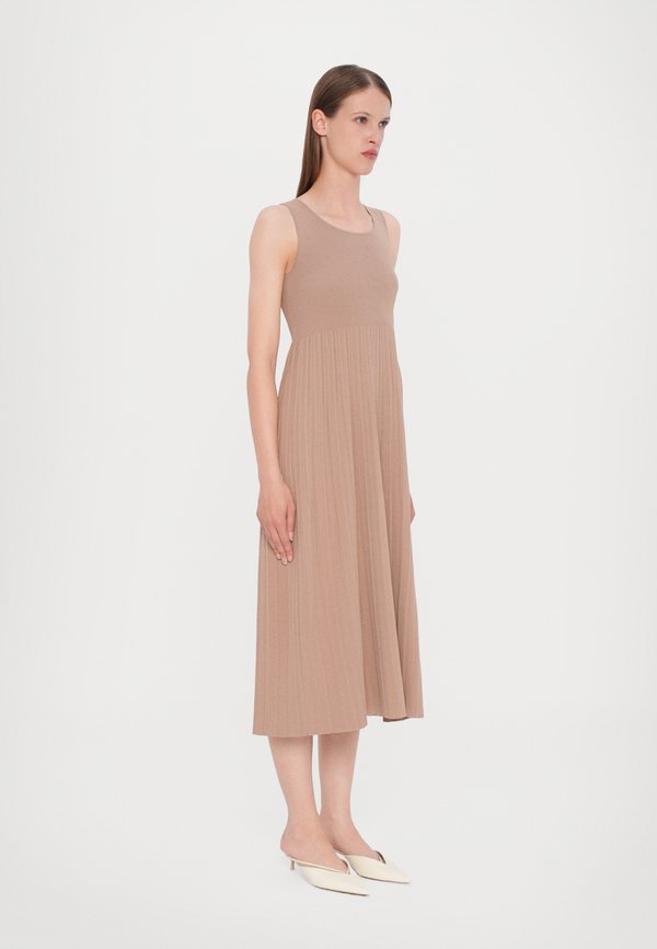 MARKUS - Day dress - marron glace2