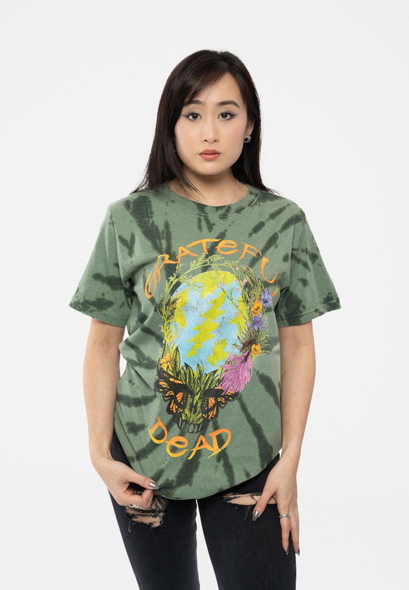Paradiso Clothing GRATEFUL DEAD FOREST DEAD  - Print T-shirt - green