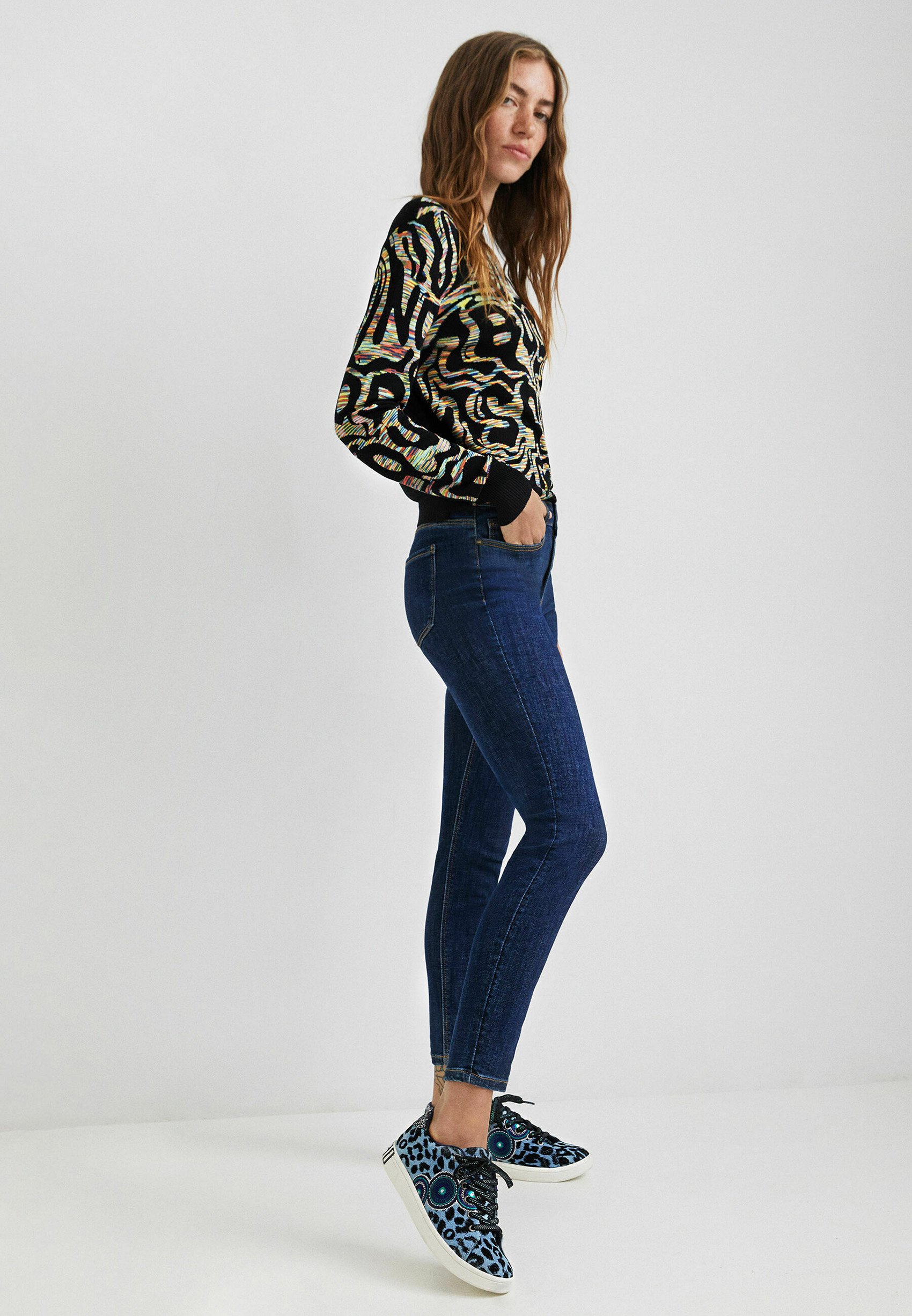 Desigual GRAZER - Jeans Skinny Fit - blue/blu scuro - Zalando.it