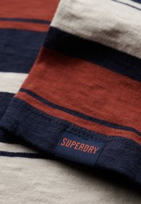 Superdry & Co RELAXED FIT - T-shirts print - navy stripe