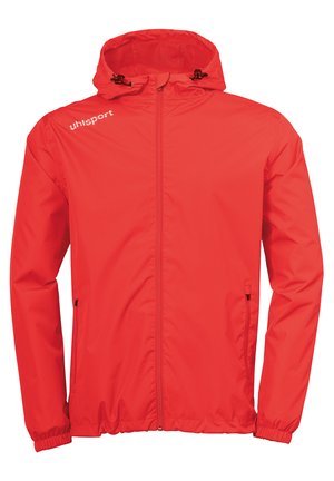 ESSENTIAL - Outdoorjacke - rot weiß