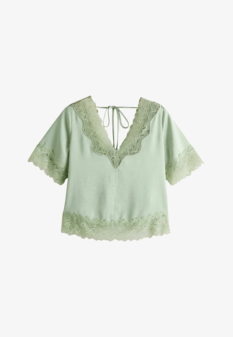 Next Blus - sage green/grön - Zalando.se
