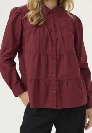 Cream, Chemisier - dark red