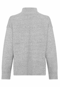 Olsen LANGEN ÄRMELN - Strickpullover - grau