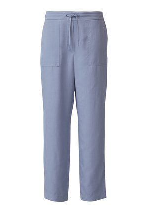 comma casual identity JOG AUS MIT AUFGESETZTEN TASCHEN - Trousers - hellblau