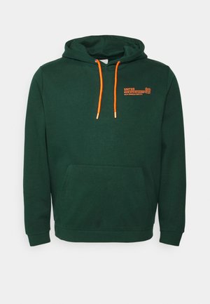 Felpa con cappuccio - dark green