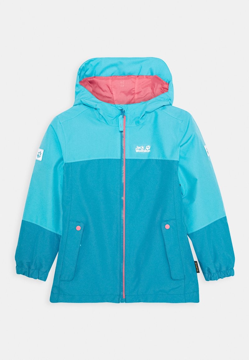 Jack Wolfskin ICELAND 3-IN-1 UNISEX - Outdoorjacka - atoll blue