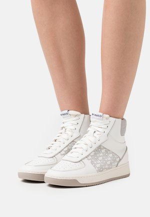 NANCY BASKET - High-top trainers - white/grey