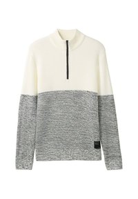 Unausgewählt, white base mouline color block
