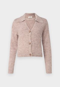 JDYZOEY LIFE COLLAR CARDIGAN - Vest - chateau gray