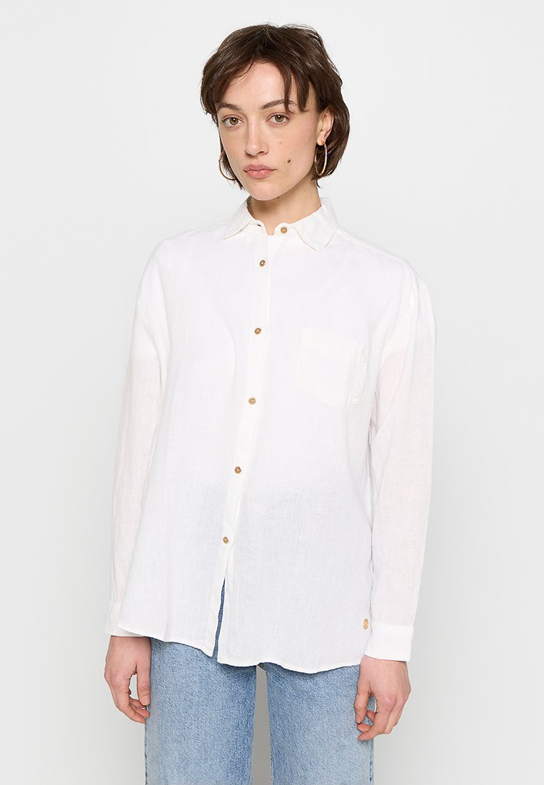 LA MARTINA Overhemdblouse wit LA MARTINA Overhemdblouse wit