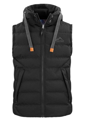 YUQUOT - Waistcoat - schwarz