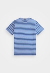 STRIPED JERSEY CREWNECK T-SHIRT - T-shirts med print - channel blue/old royal
