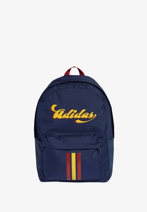 adidas Performance MOCHILA GRAPHIC TIRO UNISEX - Mochila - dark blue crew yellow