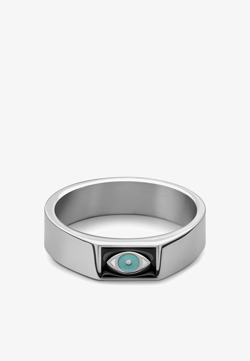WAYKINS EVIL EYE - Ring - steel silver