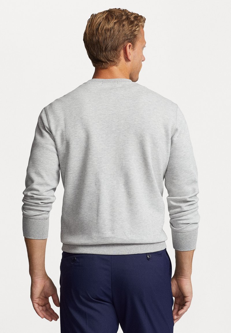 Polo Ralph Lauren BEAR LONG SLEEVE - Sweatshirt - light grey/gris clair -  ZALANDO.FR