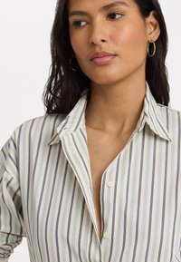 Lauren Ralph Lauren NUCETE LONG SLEEVE BUTTON FRONT SHIRT - Bluza s gumbima - blue/white
