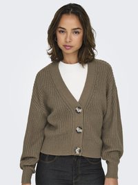 JDY JDYJUSTY SHORT - Kardiganas - malt ball