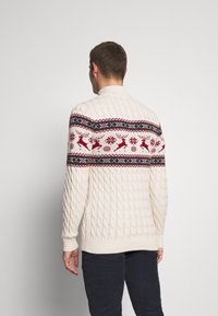 Selected Homme Stickad tröja - off-white