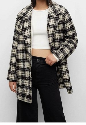 Klassischer Mantel - off-white