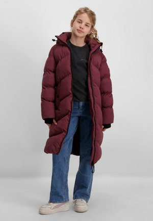 JAS HESSYA - Wintermantel - burgundy