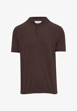 s.Oliver BLACK LABEL Poloshirt - mokka