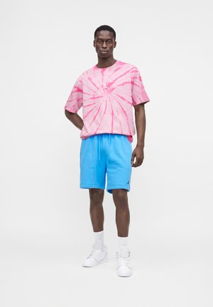 Jordan, FEST UNISEX - T-shirt imprimé - iced carmine/pale ivory