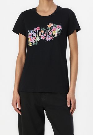 T-shirt print - black