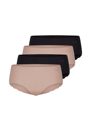 4ER PACK - Slip - braun - dark combination