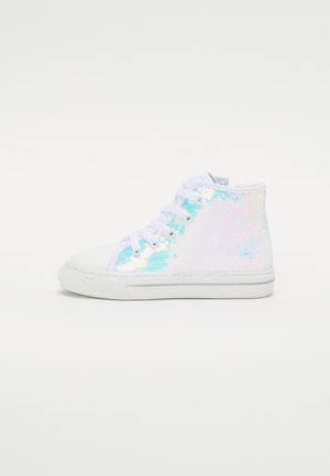 PIV - High-top trainers - argento
