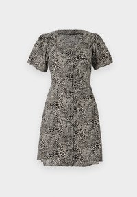 ONLEVIDA SHORT DRESS - Vardagsklänning - pumice stone/alma heart leo