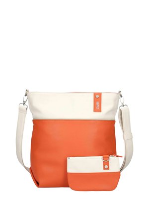 JANA SCHULTER - Sac bandoulière - papaya