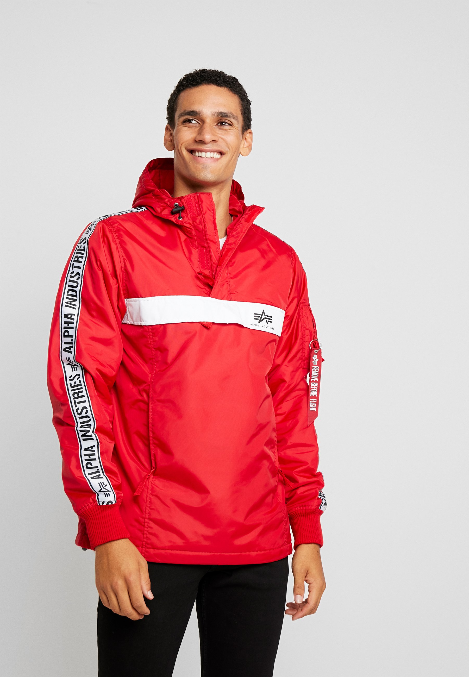 NASA ANORAKFUNKTION Vindjakke speed red NASA ANORAKFUNKTION Vindjakke speed red