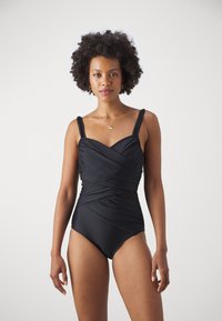 WIRE SWIMSUIT - Baddräkt - black