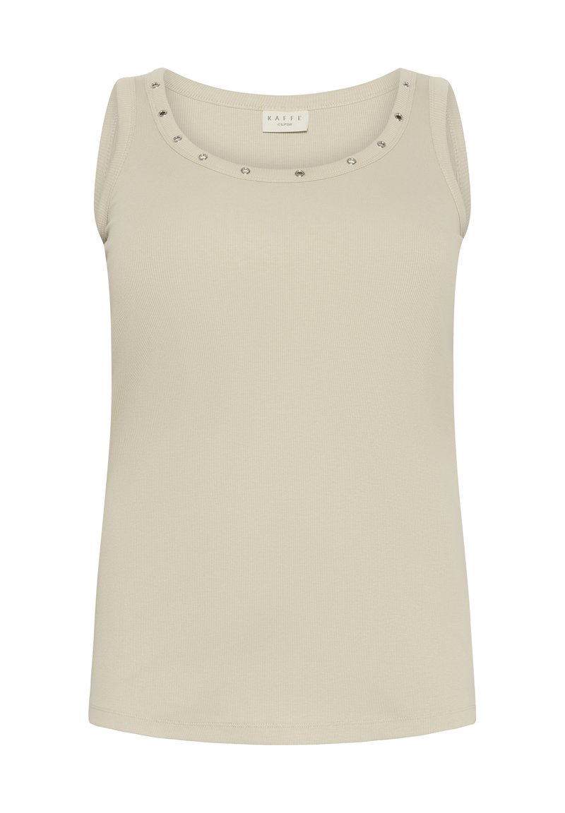 Kaffe Curve Top zandkleur