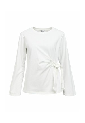 Object, BLOUSE TIE KNOT - T-shirt à manches longues - cloud dancer