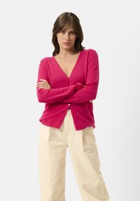 Just Cashmere Kofta - fuchsia