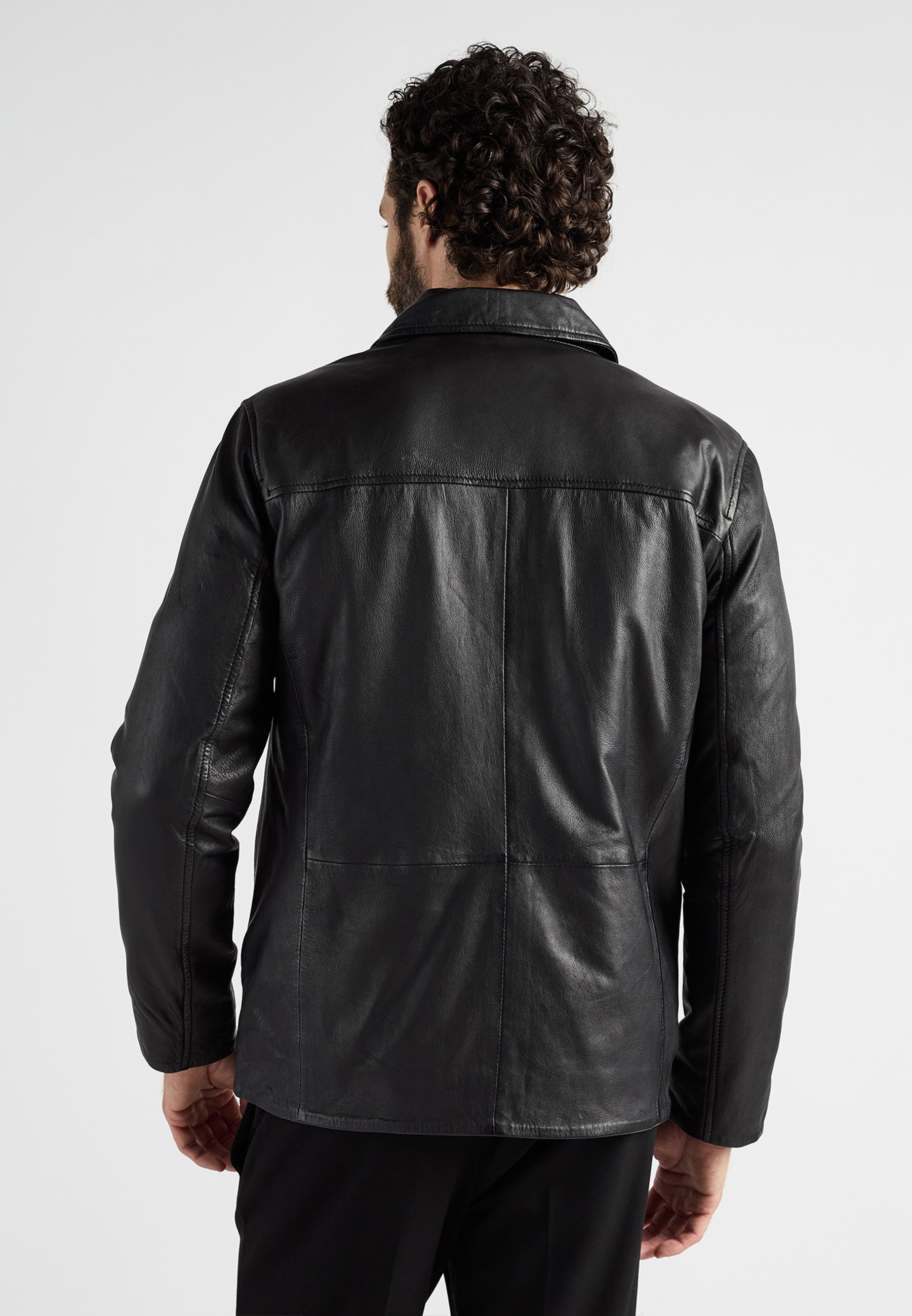 ジャケット・アウター Jan & Carlos Multi Pocket Leather Jacket 4 Pocket Leather Jacket - Stylish & Functional – Claudio Lugli Shirts