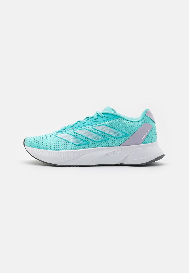 adidas Performance DURAMO SL W - Tenisice za cestovno trčanje - flash aqua/footwear white/silver dawn