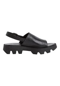 s.Oliver Platform sandals - black