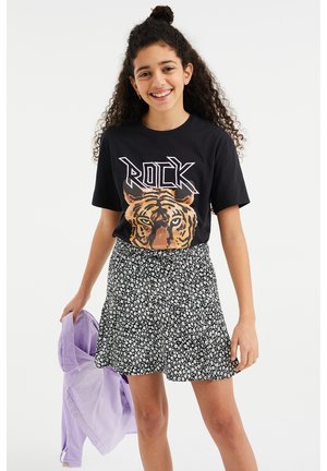 T-shirt print - black