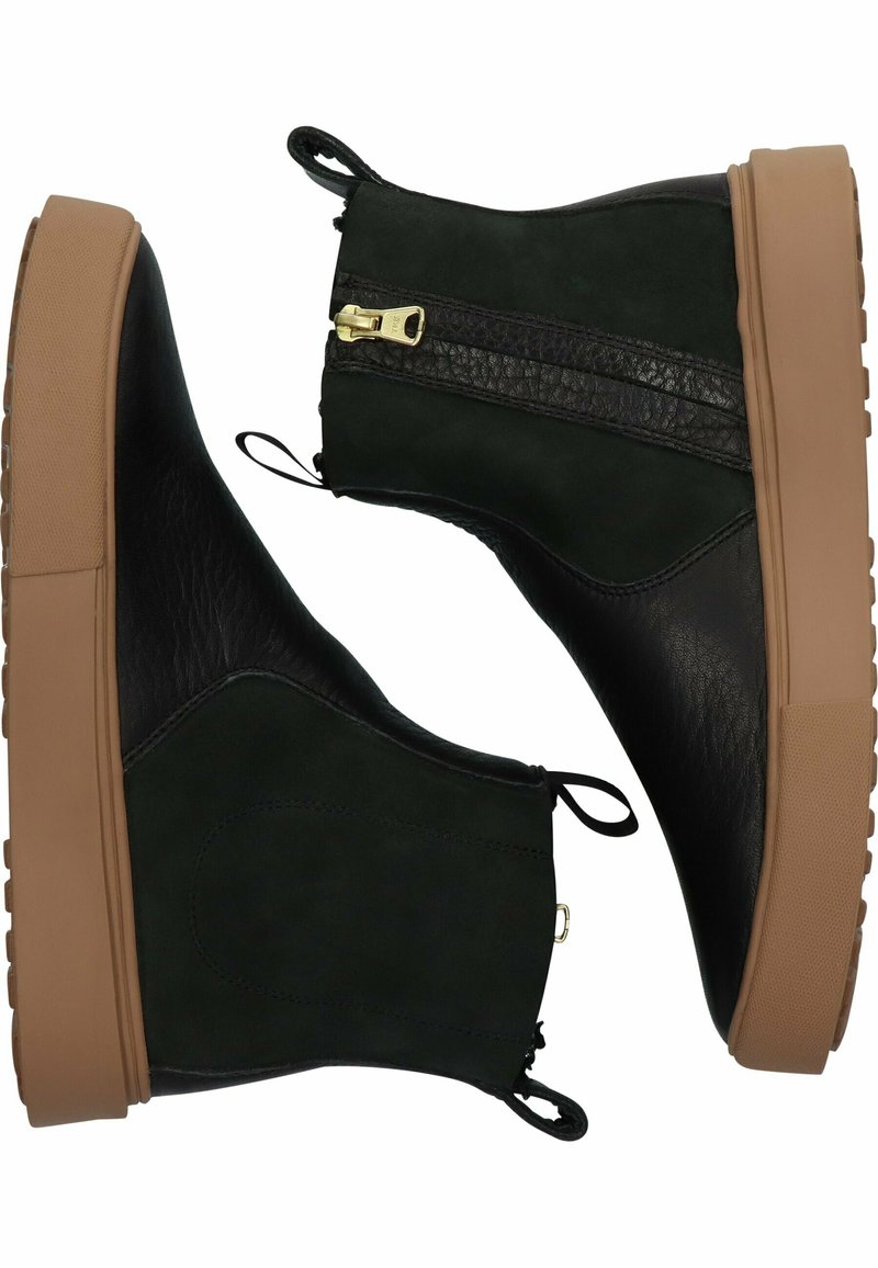Blackstone Cw96 Stivali Desert Donna – Pelle Nero 42 EU – Invernali Caldi