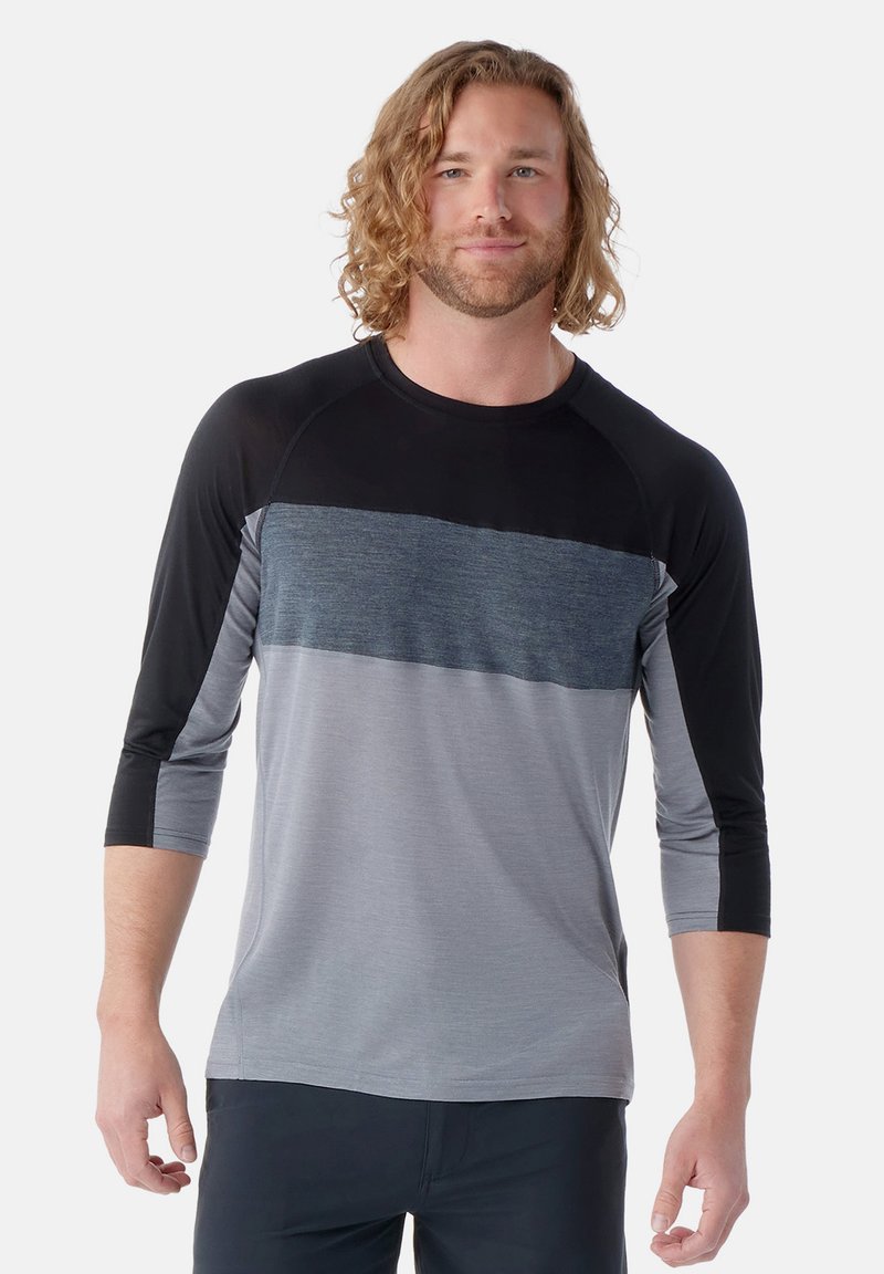 Smartwool ULTRALITE MOUNTAIN BIKE 3/4 SLEEVE Long sleeved top black